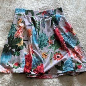 Floral skirt